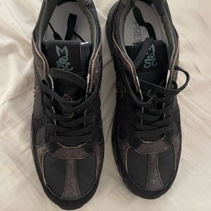 Black and Brown Men's Shoes